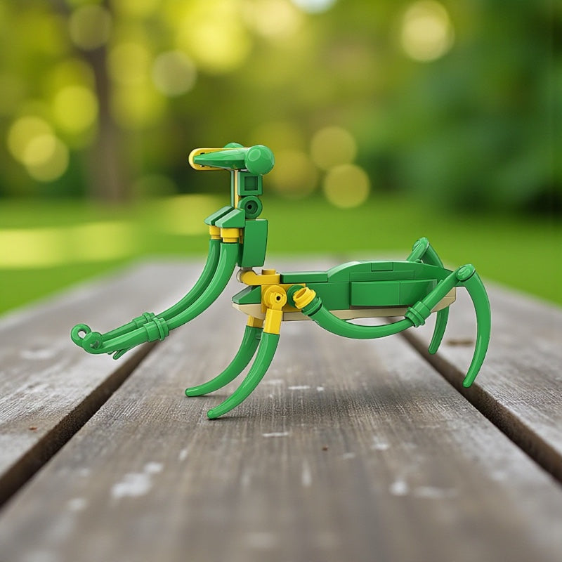 Butterfly & Praying Mantis