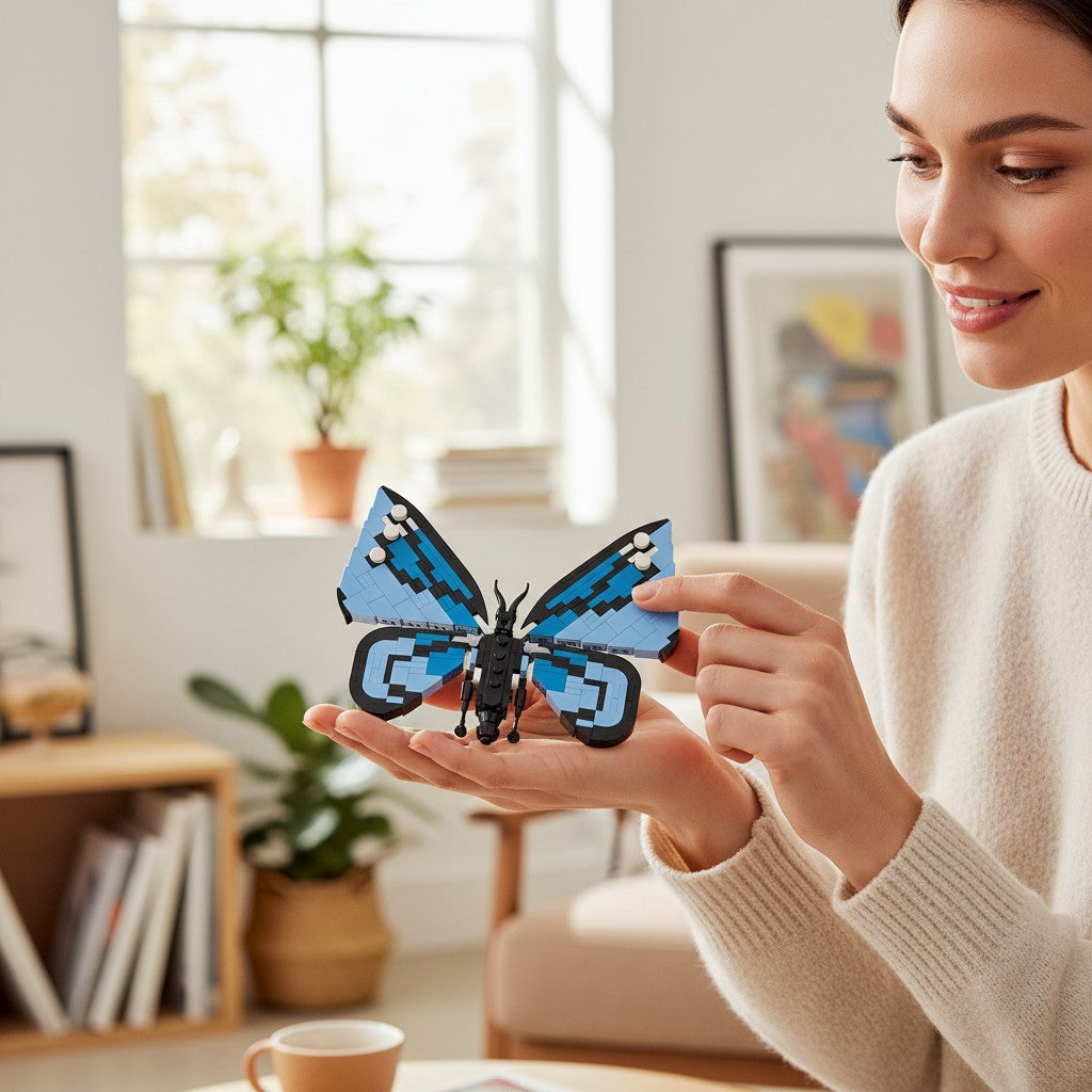 Butterfly & Praying Mantis